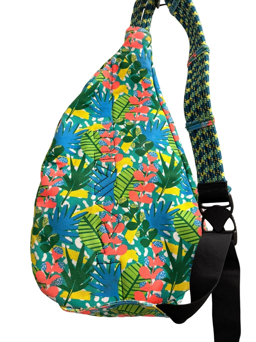 KAVU Tropical Sling Rope Crossbody Bag - Picture 2 of 7